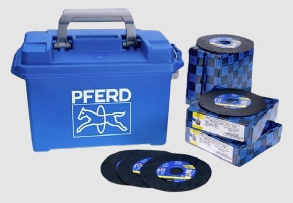 Pferd Trennscheibe EHT 125x1,0x22,23mm START STEELOX im Transportkoffer 100 St