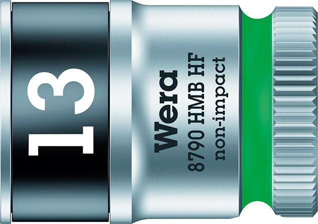 WERA Steckschlüsseleinsatz 6-kant 3/8" 13mm, mit Haltefunktion