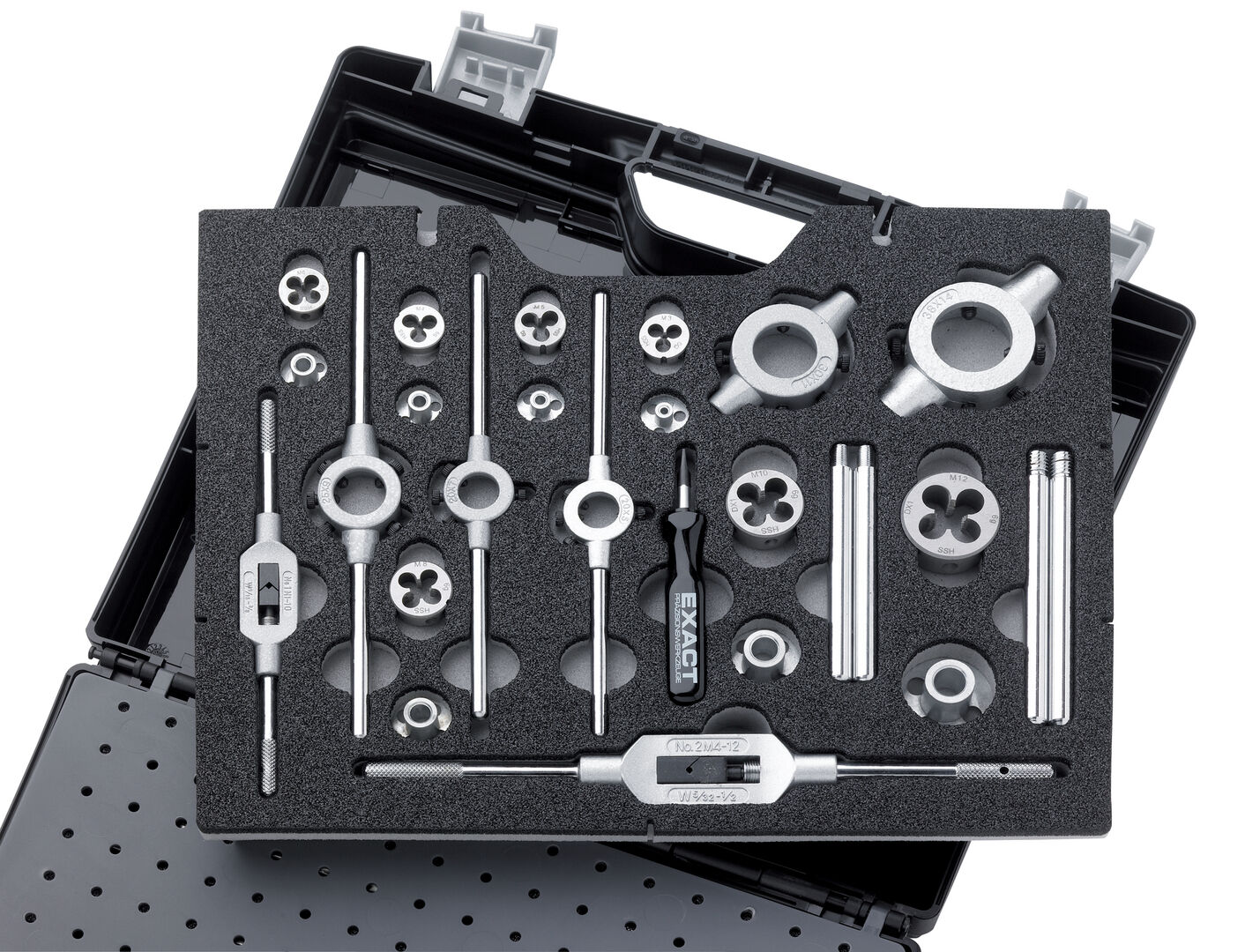 EXACT Gewindesortiment inkl. Koffer GS 61, 61-teilig, HSS