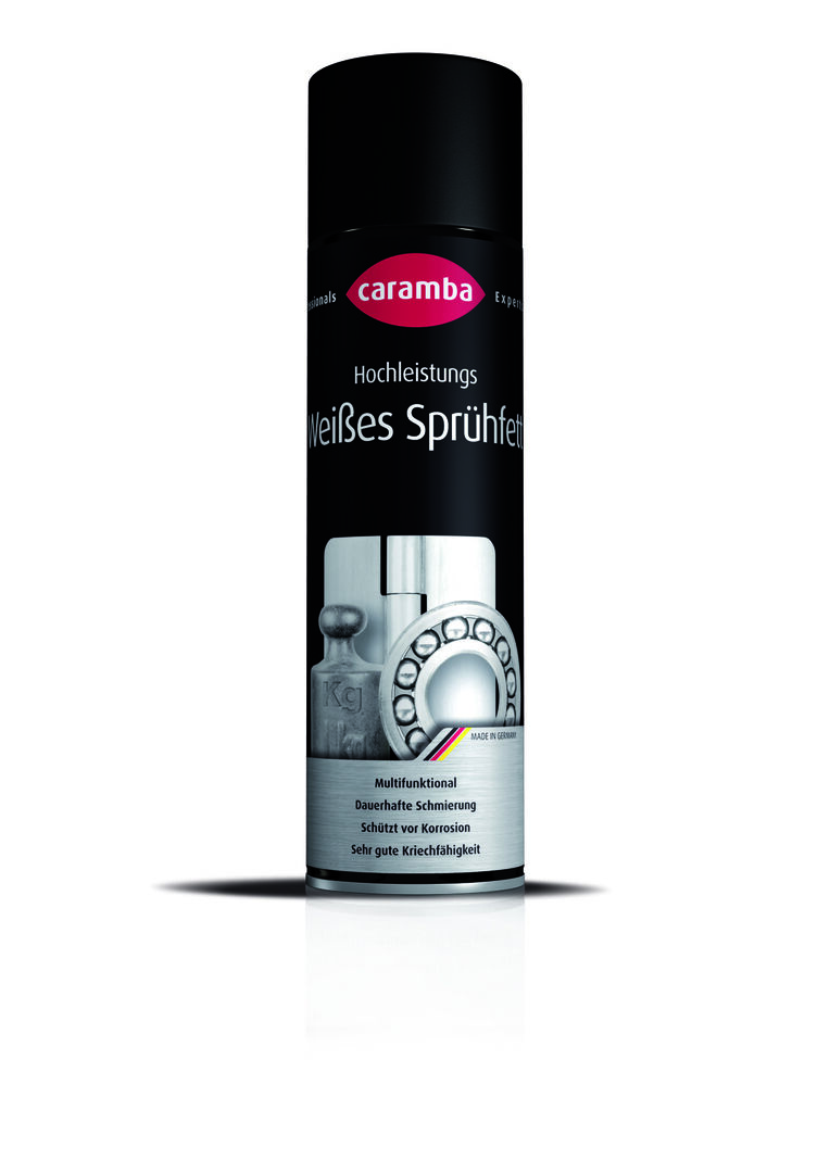 CARAMBA Weißes Vielzwecksprühfett 500ml Spraydose " Profi-Serie" CARAMBA Weißes Vielzwecksprühfett 500ml Spraydose " Profi-Serie"