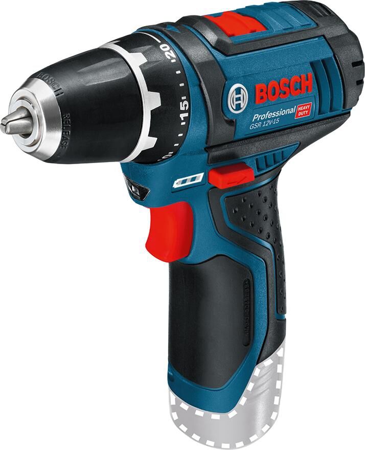 BOSCH Akku-Bohrschrauber GSR 12V-15 solo Karton BOSCH Akku-Bohrschrauber GSR 12V-15 solo Karton