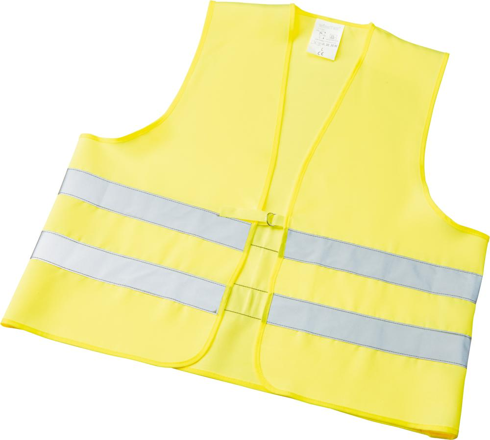 WICATEX Warnweste mit Reflexstreifen gelb Doppelringverschluss 80%PES/20%BW WICATEX Warnweste mit Reflexstreifen gelb Doppelringverschluss 80%PES/20%BW
