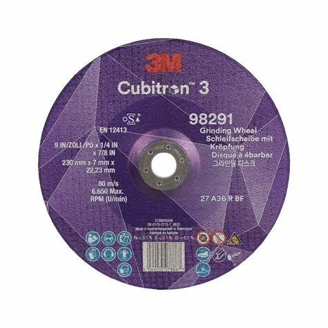 3M Schruppscheibe Cubitron III 125mmx7mmx22,23mm 3M Schruppscheibe Cubitron III 125mmx7mmx22,23mm