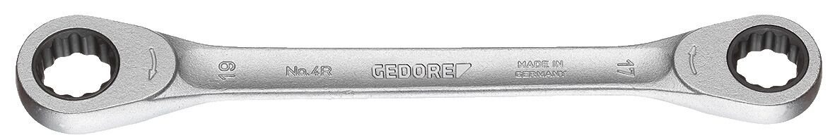 GEDORE Doppel-Ringratschenschlüssel 8x9mm 4 R 8X9 2306719 GEDORE Doppel-Ringratschenschlüssel 8x9mm 4 R 8X9 2306719