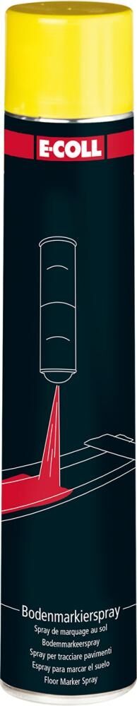 E-COLL Bodenmarkier-Spray, gelb 750ml Spraydose