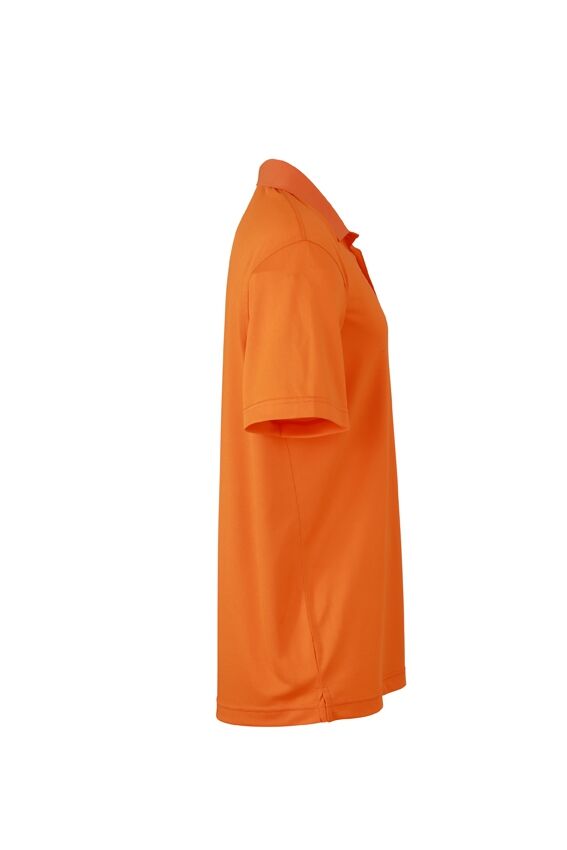 JAMES & NICHOLSON JN Mens Polo High Performance JN401 100%PES orange Größe L JAMES & NICHOLSON JN Mens Polo High Performance JN401 100%PES orange Größe L