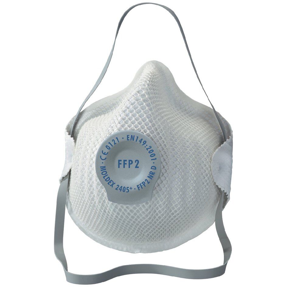 MOLDEX Atemschutzmaske 2405 FFP2 NR D mit Klimaventil der Klassiker MOLDEX Atemschutzmaske 2405 FFP2 NR D mit Klimaventil der Klassiker