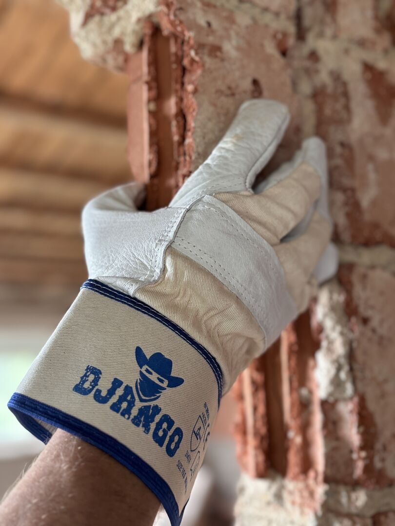 WEMAG Vollleder-Handschuh DJANGO Gr. 10,5 gummierte Stulpe WEMAG Vollleder-Handschuh DJANGO Gr. 10,5 gummierte Stulpe