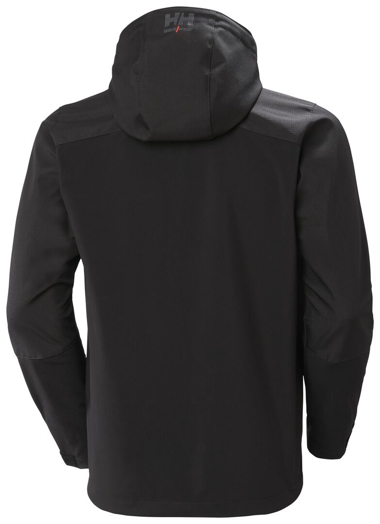 HELLY HANSEN Oxford Softshell-Jacke 74290 Gr. M BLACK HELLY HANSEN Oxford Softshell-Jacke 74290 Gr. M BLACK