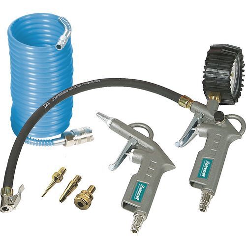 AIRCRAFT Druckluft Set 6-tlg. Adapterset Reifenfüller SD,BP AIRCRAFT Druckluft Set 6-tlg. Adapterset Reifenfüller SD,BP