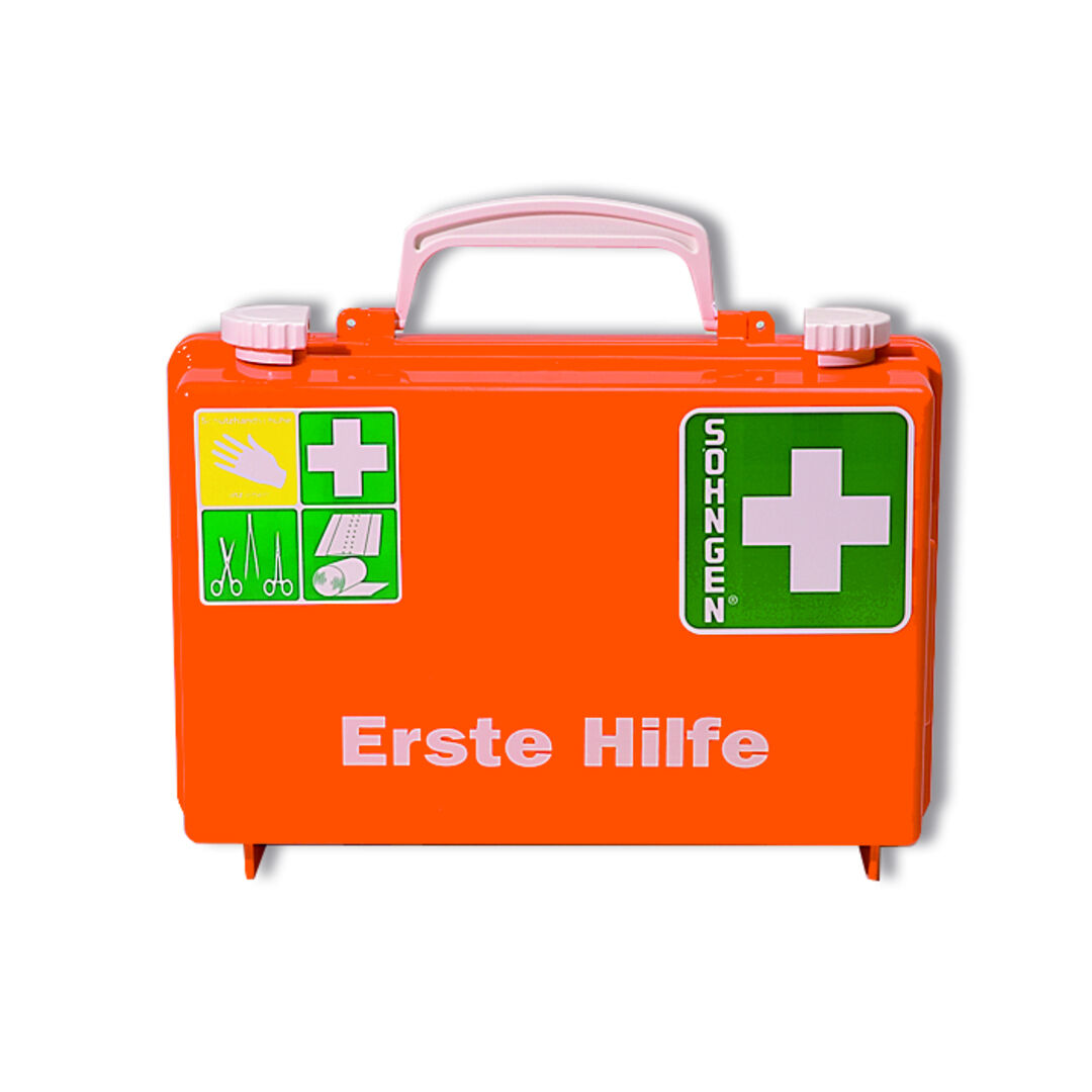 SÖHNGEN Erste-Hilfe-Koffer QUICK-CD Standard nach DIN 13 157 orange SÖHNGEN Erste-Hilfe-Koffer QUICK-CD Standard nach DIN 13 157 orange