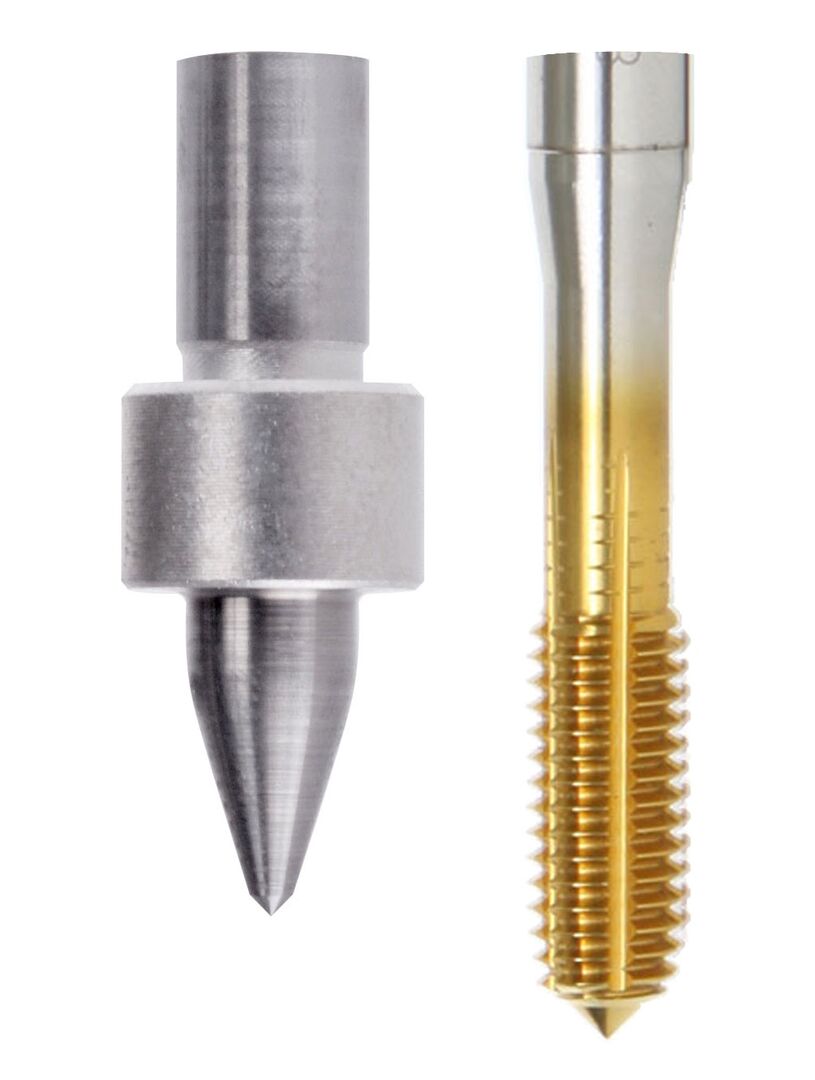 OPTIMUM Fließlochbohrer + Gewindeformer Thermdrill FORM 4 - Set Lang (M4)