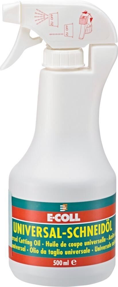 E-COLL Universal-Schneidöl 500ml Spritzflasche