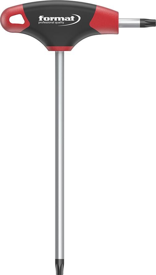 FORMAT T-Griff-Schraubendreher mit Seitenabtrieb T15x100mm FORMAT T-Griff-Schraubendreher mit Seitenabtrieb T15x100mm