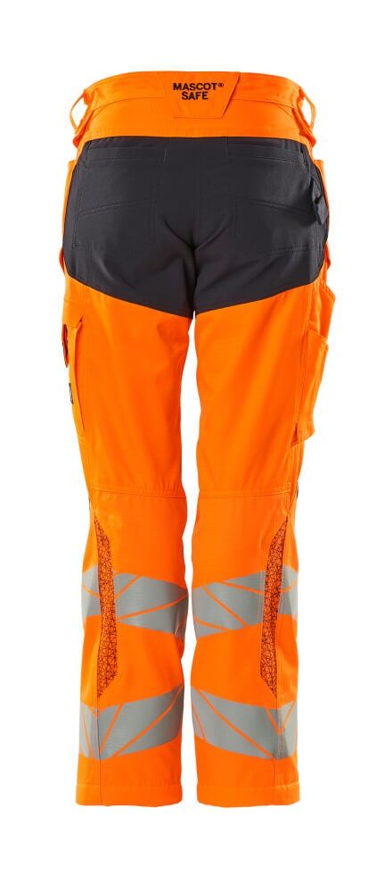 MASCOT Accel Safe Bundhose Damen Diamit Gr. 82C44 hi-vis or/schwarzbl 19578-236