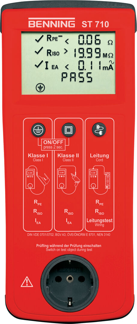 BENNING Gerätetester ST710 BENNING Gerätetester ST710