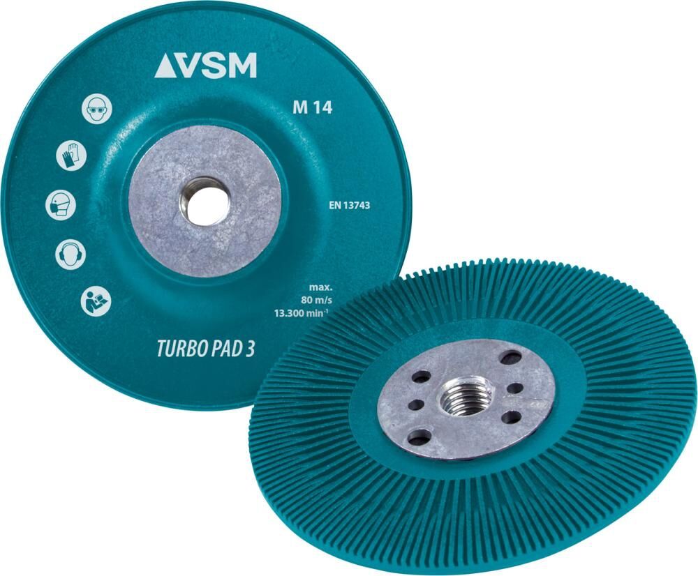 VSM Stützteller TURBO PAD 3 125mm M14 VSM Stützteller TURBO PAD 3 125mm M14