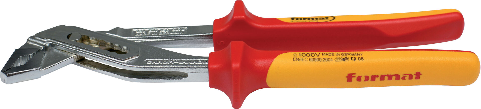 FORMAT Wapuzange durchgestecktes Gewerbe VDE 240mm 2K-Griff FORMAT Wapuzange durchgestecktes Gewerbe VDE 240mm 2K-Griff