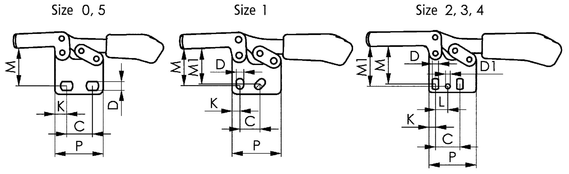 AMF Waagrecht-Spanner 6832 Gr. 0 AMF Waagrecht-Spanner 6832 Gr. 0