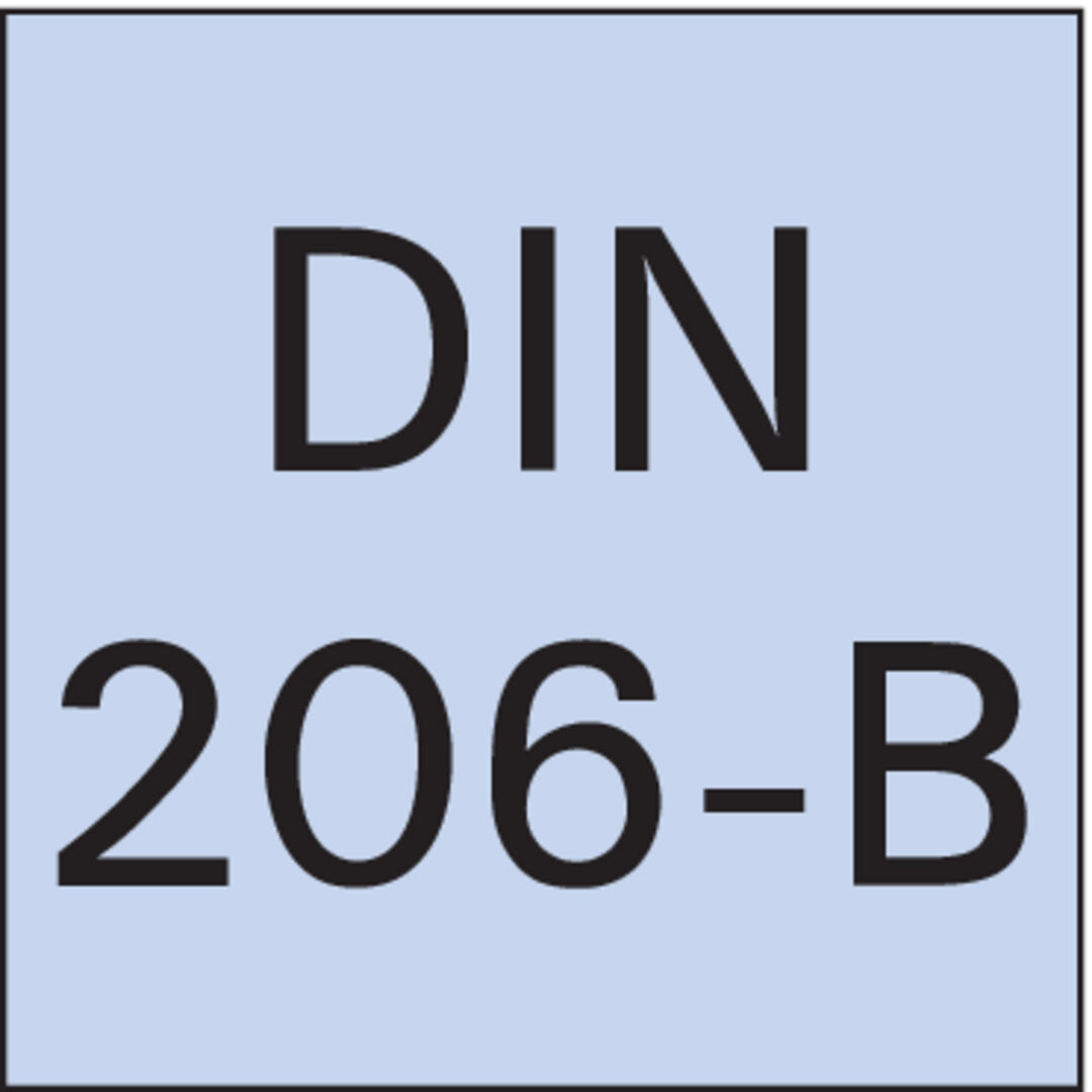 FORMAT Handreibahle DIN206 - B HSS 2,0 mm
