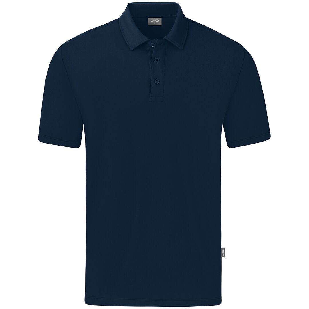 JAKO Polo Organic Stretch Herren C6321, Gr. S marine