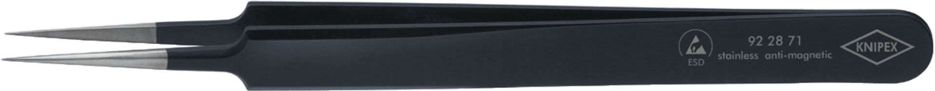 KNIPEX Universalpinzette ESD glatt, 110 mm, 92 28 71