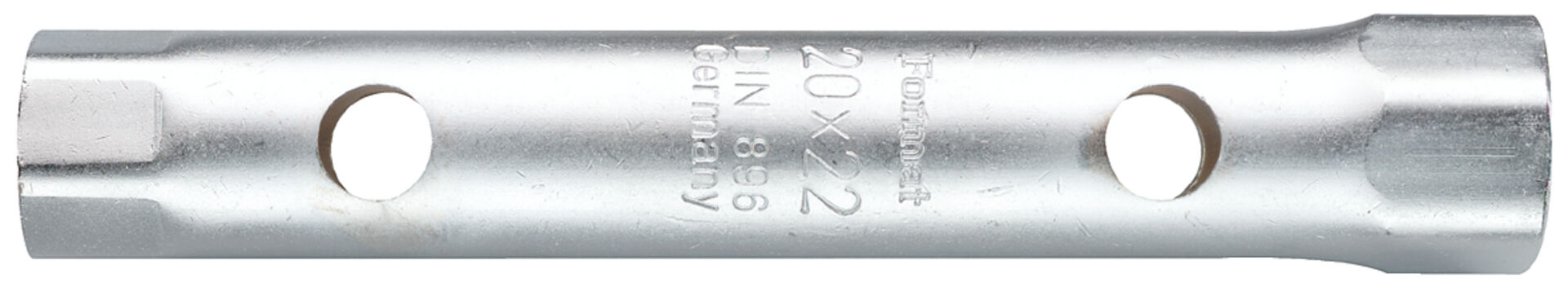 FORMAT Rohrsteckschlüssel DIN896-B 6x 7mm verchromt
