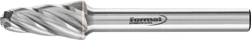 FORMAT Frässtift HM Rundkegelform 1020 Alu 6mm 10x20mm