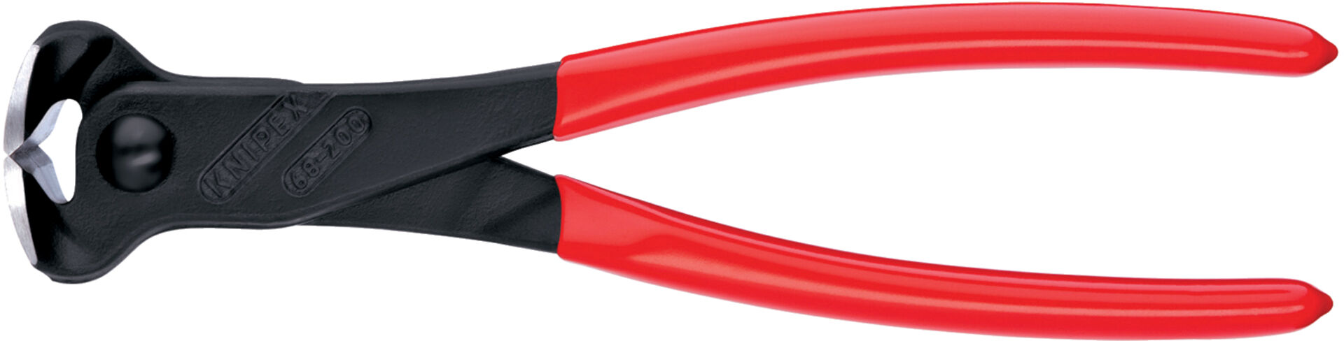 KNIPEX 68 01 180 EAN Vornschneider schwarz atramentiert 180 mm