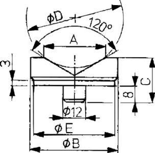 AMF Prismenaufsatz Gr. 45 NR. 6441 AMF Prismenaufsatz Gr. 45 NR. 6441