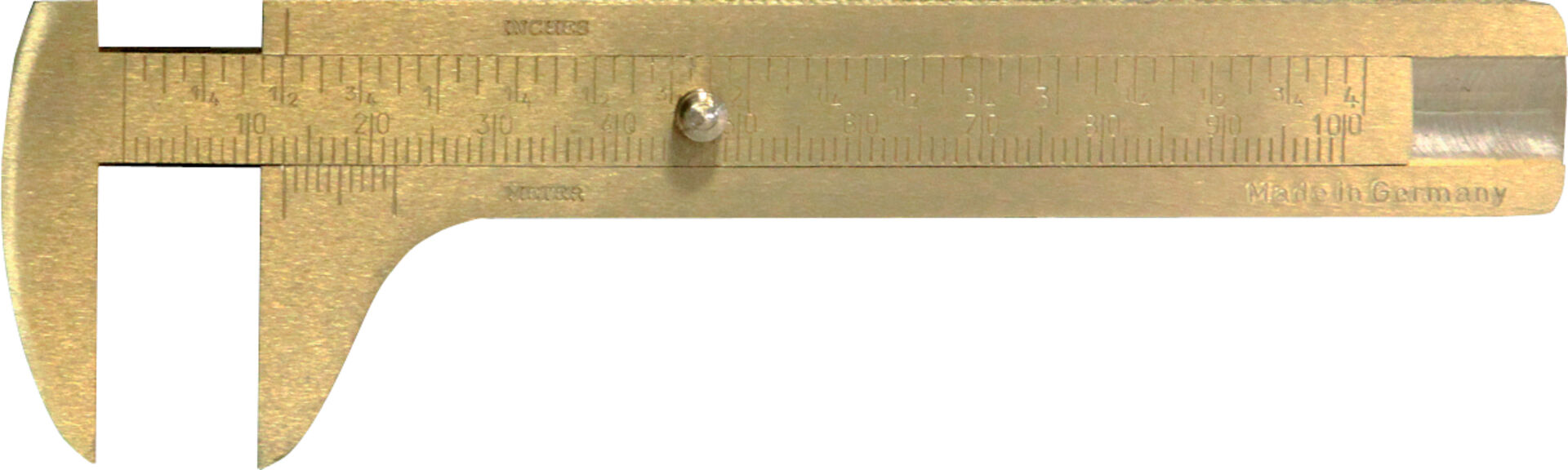 FORTIS Knopfmaß Messing 80mm