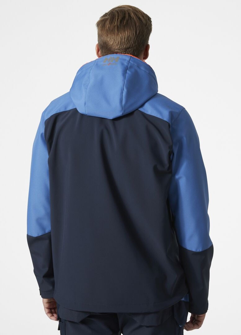 HELLY HANSEN Oxford Softshell-Jacke 74290 Gr. M NAVY/STONE BLUE HELLY HANSEN Oxford Softshell-Jacke 74290 Gr. M NAVY/STONE BLUE