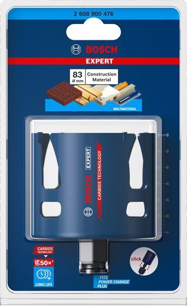 BOSCH Lochsäge EXPERT ConstructionMat 83mm