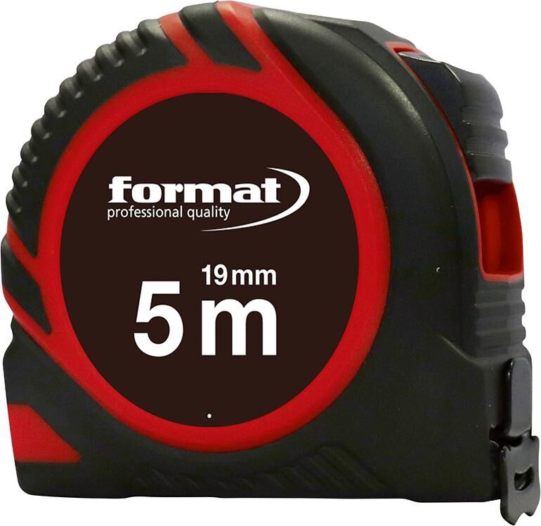 FORMAT Taschenbandmaß mit Magnet 5mx19mm FORMAT Taschenbandmaß mit Magnet 5mx19mm