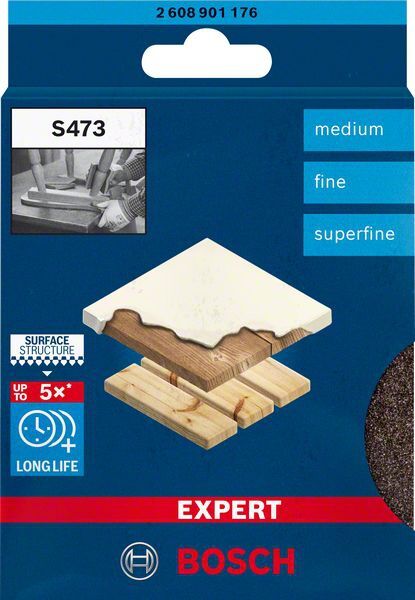 BOSCH Flex Schleifschwamm EXPERT 98x120x13mm m F,SF VE 3