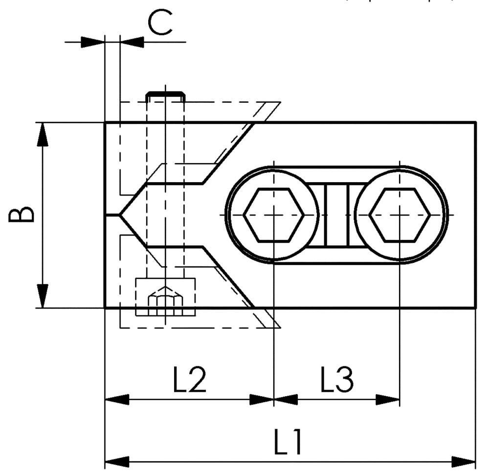 AMF Tiefspannbacken Bulle 12 mm / 3 mm