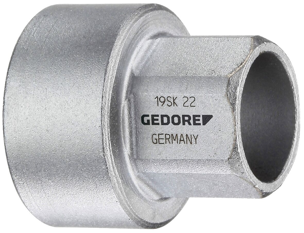 GEDORE Steckschlüsseleinsatz 1/2" kurz, 15mm, 19 SK 15, 2225891