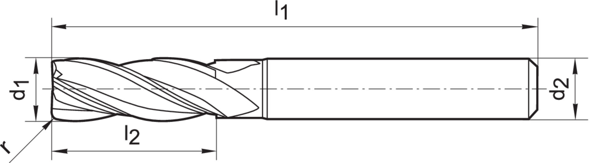 FORMAT Torusfräser WN VHM TiALN 20,0/1,50mm Z 4 L