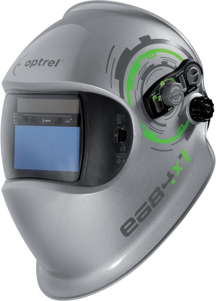 OPTREL e684-silber Schweißschutzhelm OPTREL e684-silber Schweißschutzhelm
