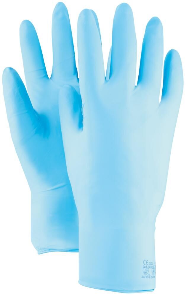 KCL Einmalhandschuh DERMATRIL 740 blau ungepudert Gr. 9 ( Box a 100 Stk. )