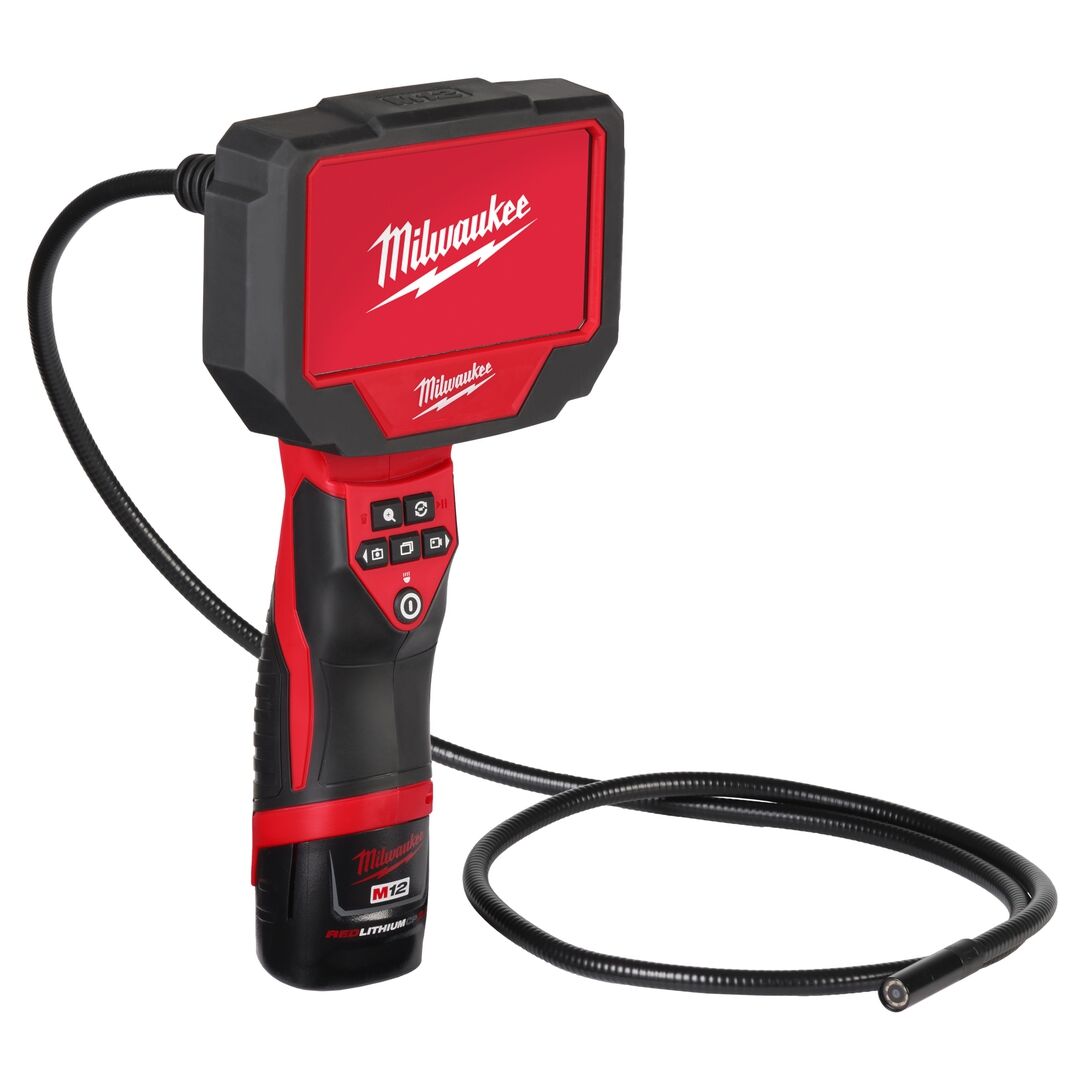 MILWAUKEE Akku-Inspektionskamera M12 360IC12-201C 1x12V/2,0Ah Ladegerät MILWAUKEE Akku-Inspektionskamera M12 360IC12-201C 1x12V/2,0Ah Ladegerät