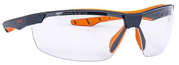 INFIELD Schutzbrille Flexor Plus kratzfest PC klar 9021.105 INFIELD Schutzbrille Flexor Plus kratzfest PC klar 9021.105