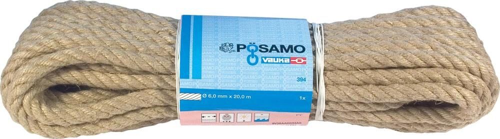 Hanfseil 6mmØ x 30m Hanfseil 6mmØ x 30m