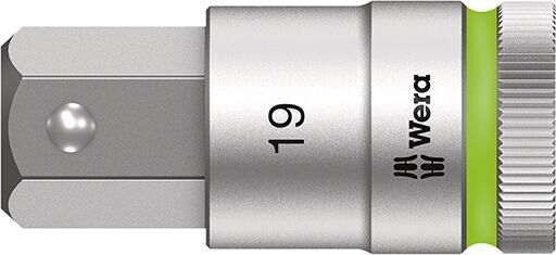 Schraubendr.-Einsatz 1/2" 19x 60mm i6kt. HF    Wera