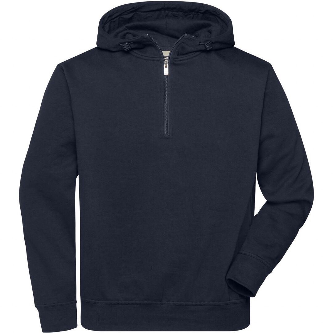 JN BIO Workwear-Half Zip Hoody JN839 JN BIO Workwear-Half Zip Hoody JN839