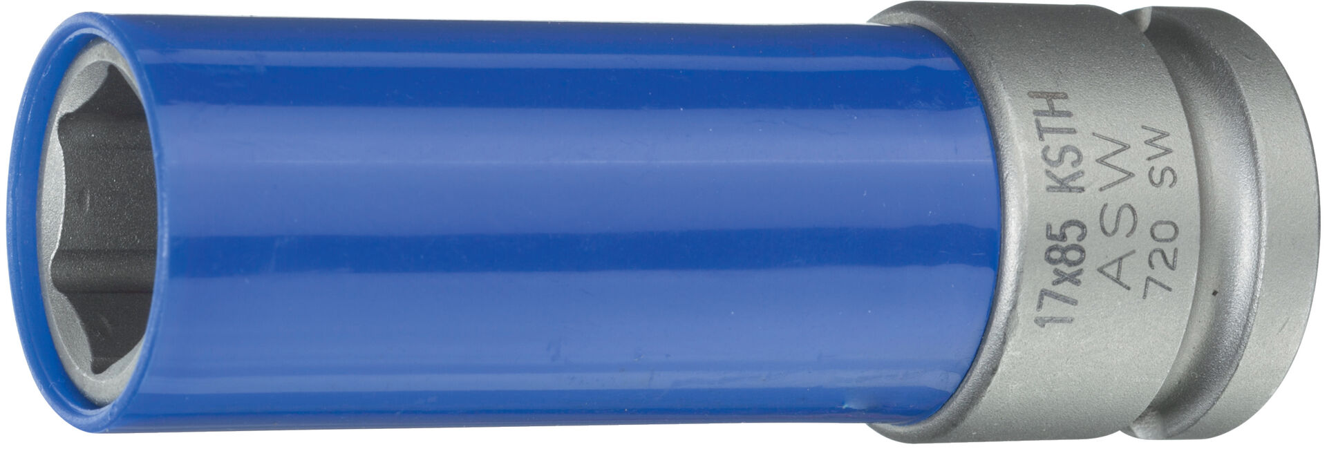 ASW Kraft-Stecks.-Eins. 1/2" 17 x 85mm LM-Felge blau