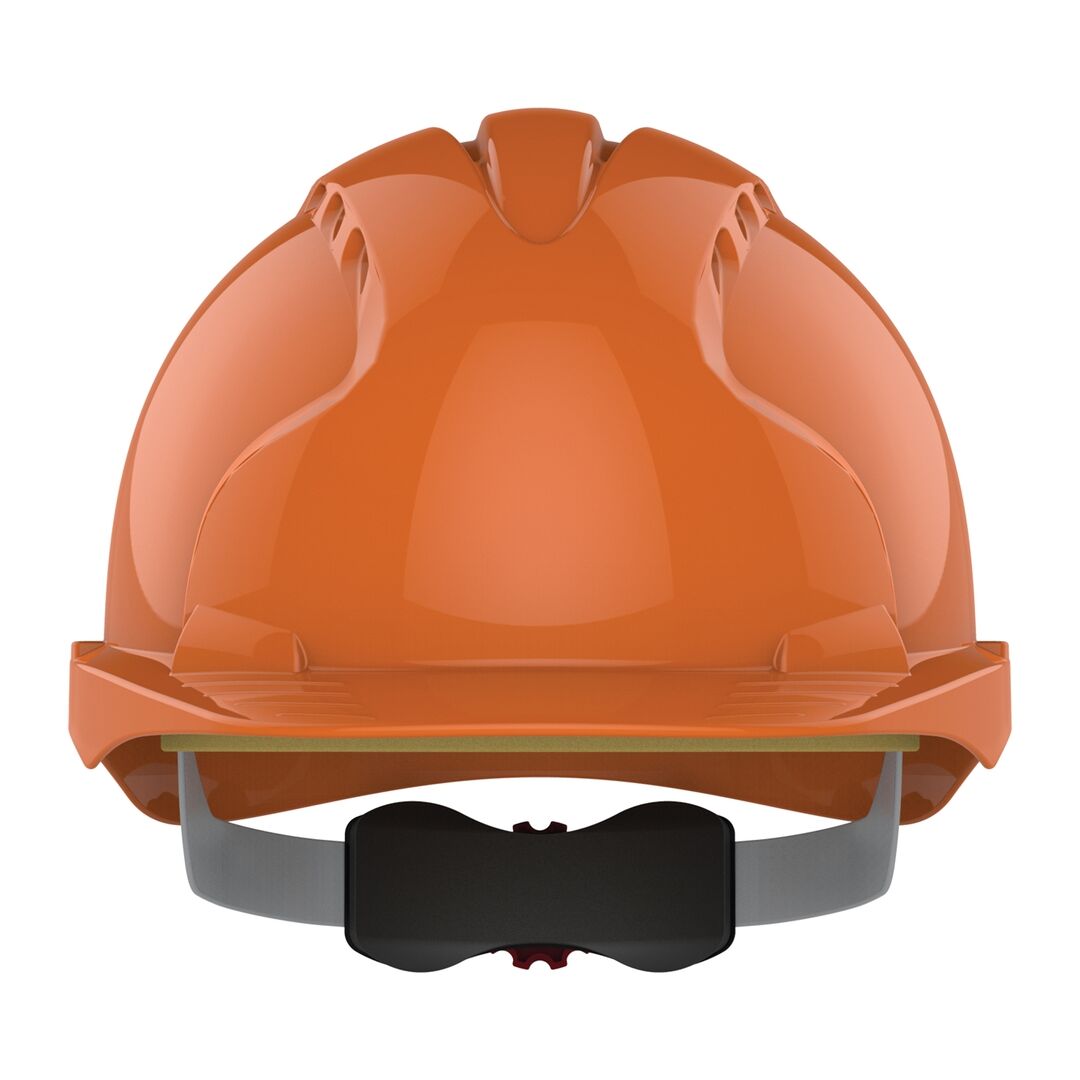 JSP Schutzhelm EVO3 AJF170 belüftet, mit Schirm, orange JSP Schutzhelm EVO3 AJF170 belüftet, mit Schirm, orange