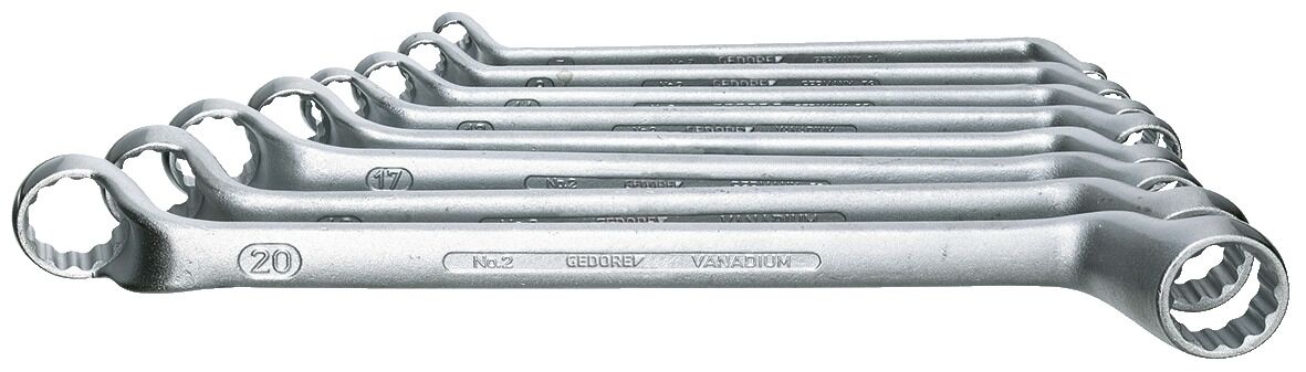 GEDORE Doppelringschlüssel-Satz 12-teilig 6-32mm, 2-120, 6031040