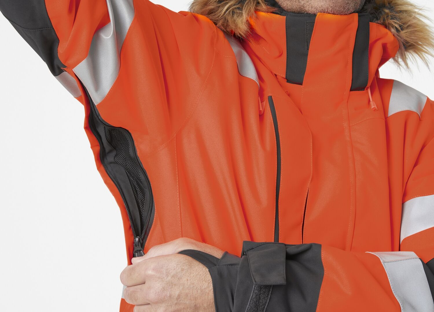 HELLY HANSEN ALNA 2.0 Winterparka 71393 orange/ebony, Gr. XL HELLY HANSEN ALNA 2.0 Winterparka 71393 orange/ebony, Gr. XL