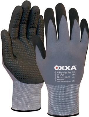 Handsch. Oxxa X-Pro-Flex Plus NFT, Gr. 8, schwarz